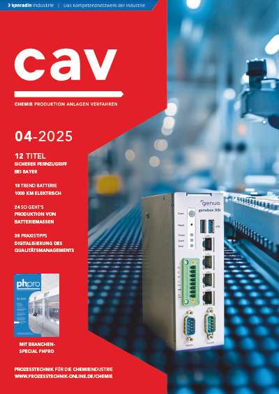 Titelbild cav - Prozesstechnik für die Chemieindustrie 4