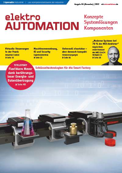 Titelbild elektro AUTOMATION 6