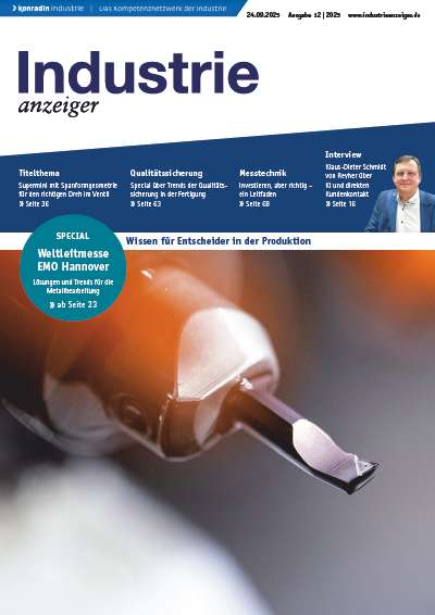 Titelbild Industrieanzeiger 12